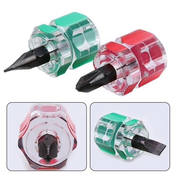 Easy to Carry Short Handle Screwdriver for Small Screws Practical Design