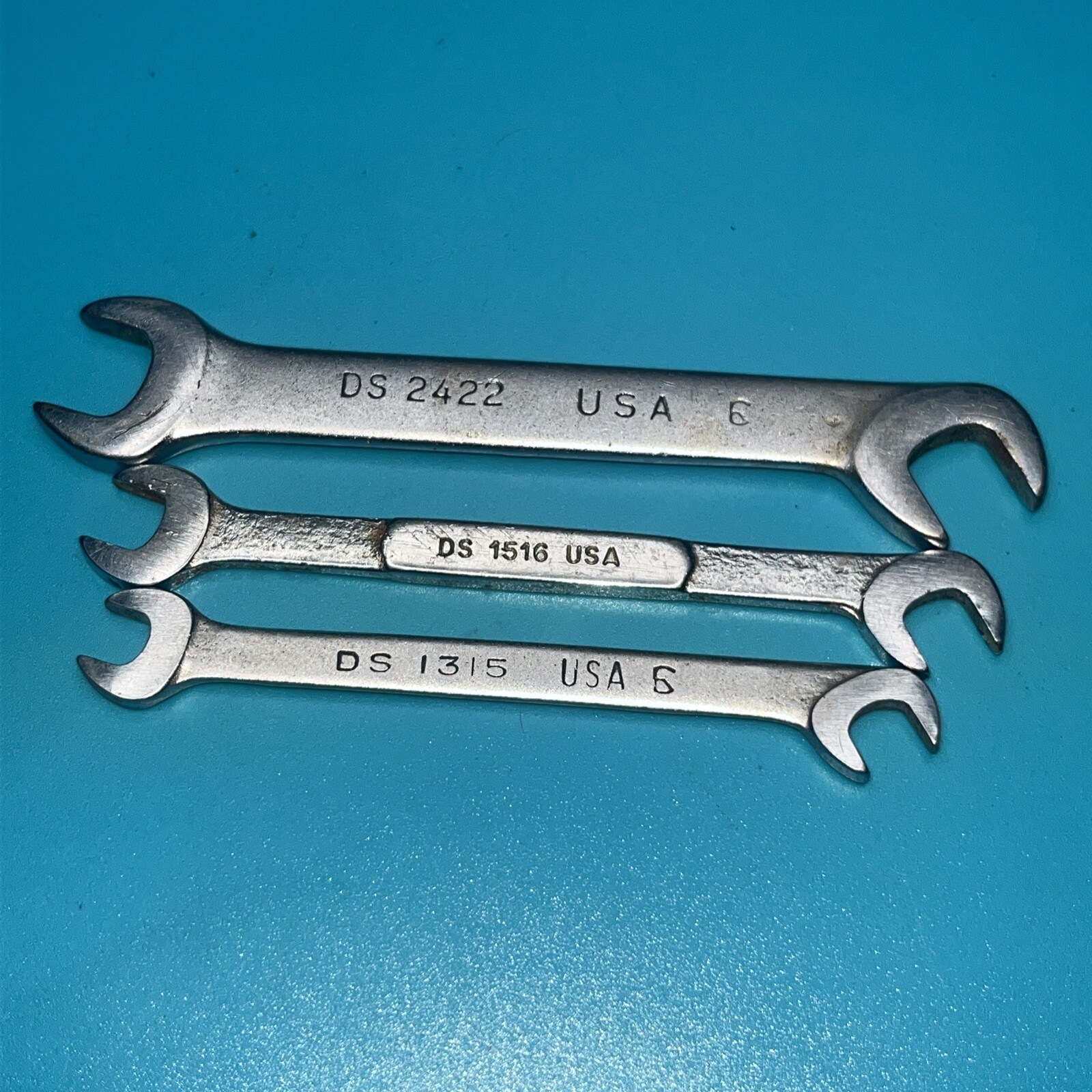 FREE SHIPPING Lot 3 Snap-On Tools Angled Ignition Wrenches DS2422, DS1516 DS1315