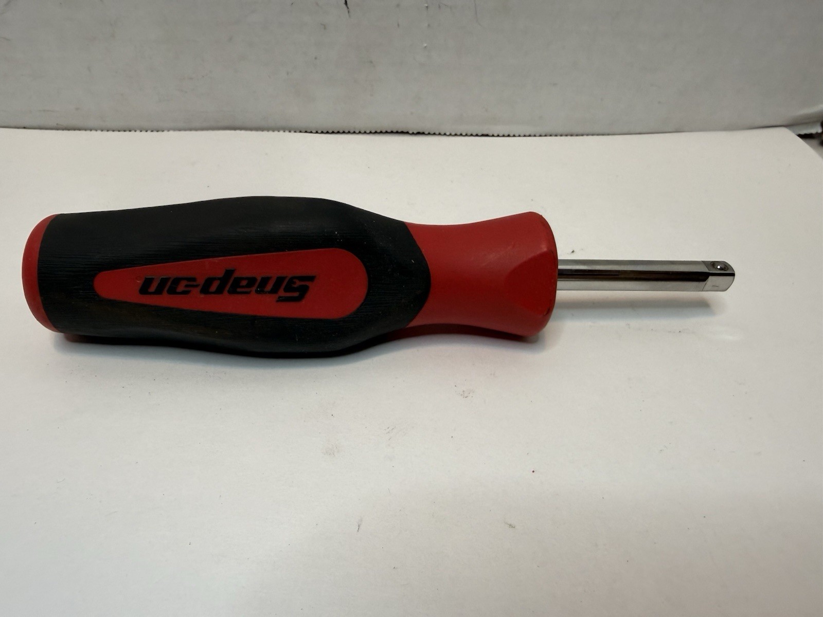 Snap On Tools 1/4″ Shank Driver SGT4B Soft Grip Red Black