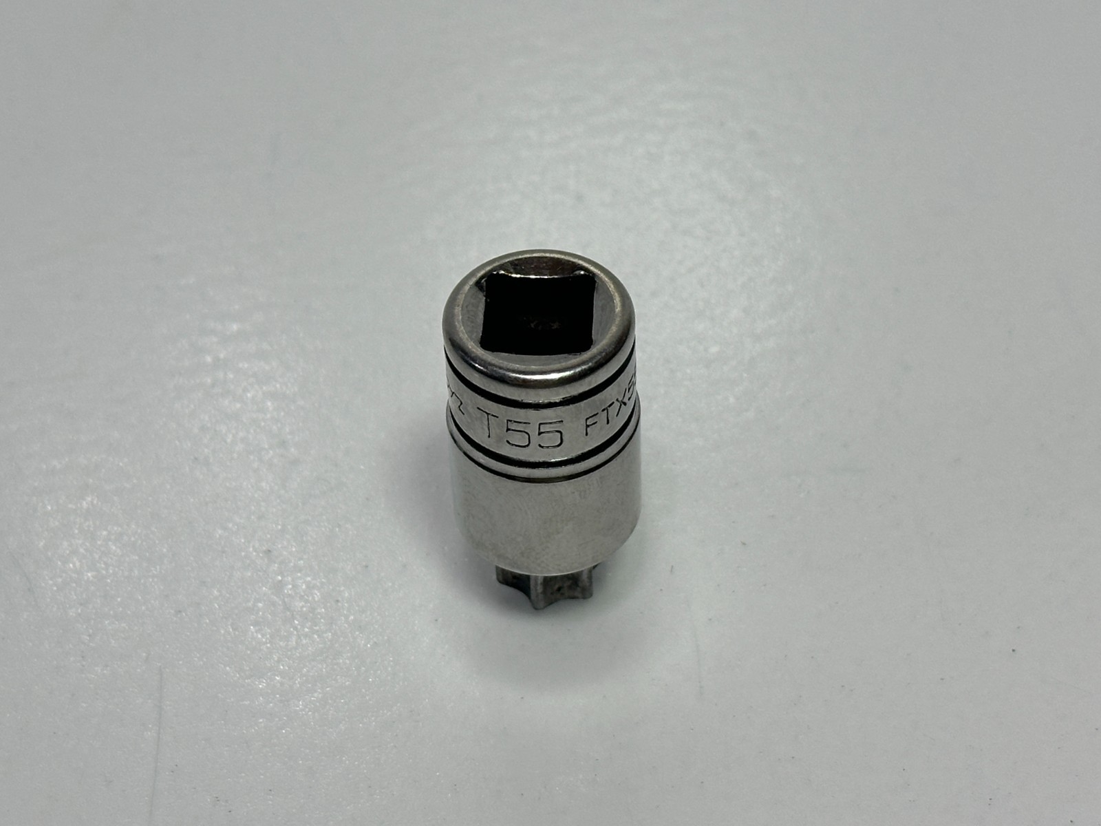 🇺🇸Snap-on Tools USA 3/8 Drive T55 Stubby Torx Bit Chrome Socket Driver FTX55SE