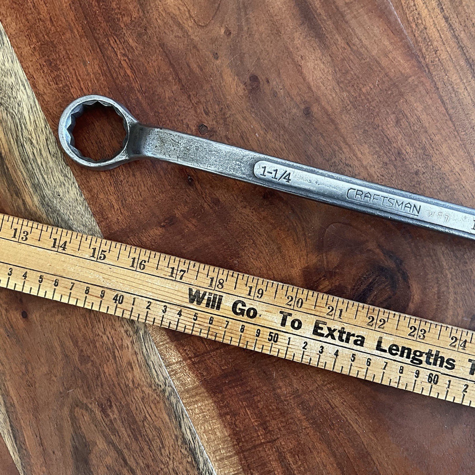 Custom Craftsman Double Box End Wrench 1-1/4″ x 2-5/16″ ??????????????