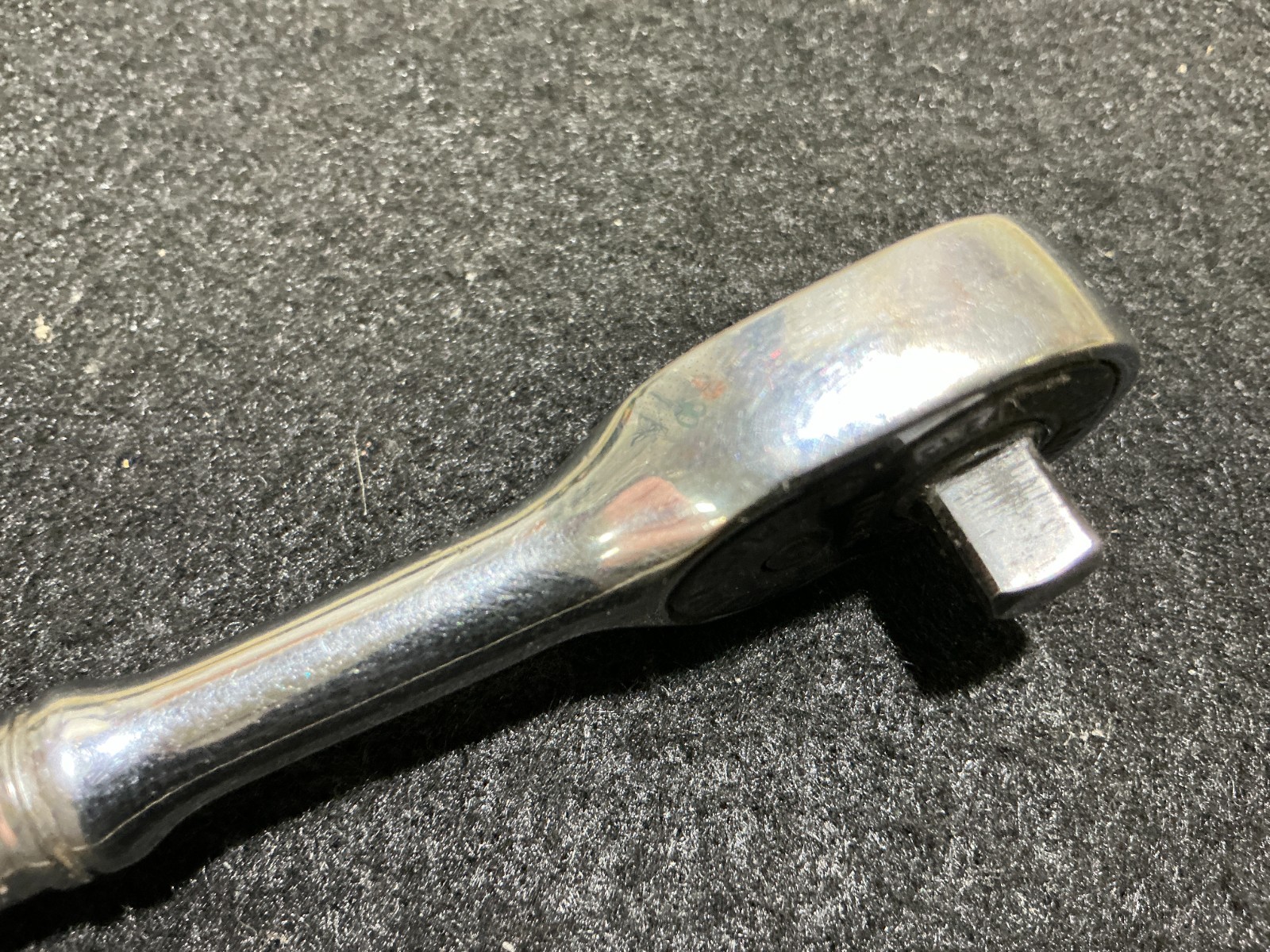 Snap-on Tools 1/4″ Drive Mini Ratchet TM70C USA ~ Initials