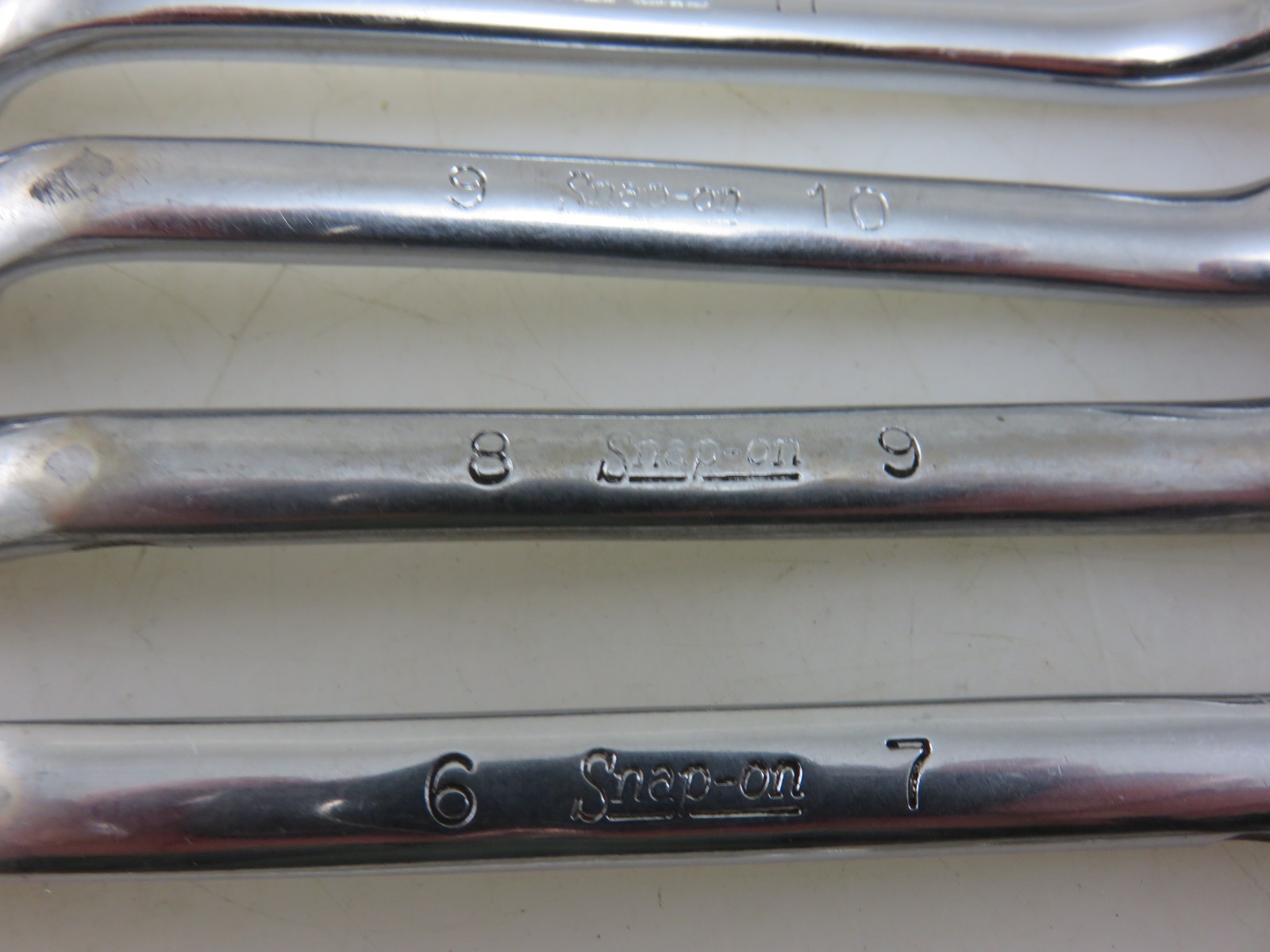 Snap-On XSM METRIC SHORT 10° Offset Box End Wrench 8pc Set 6mm-20mm
