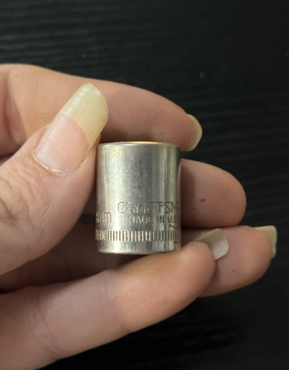 Craftsman USA 13mm Socket 6 Point 1/4″ Drive V 43514