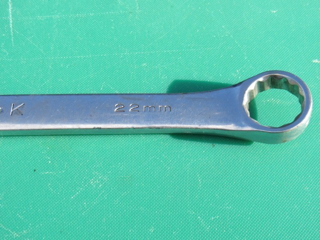 S-K 22MM 88322 22MM OPEN END 12 POINT BOX END COMBINAION WRENCH S K SK TOOLS