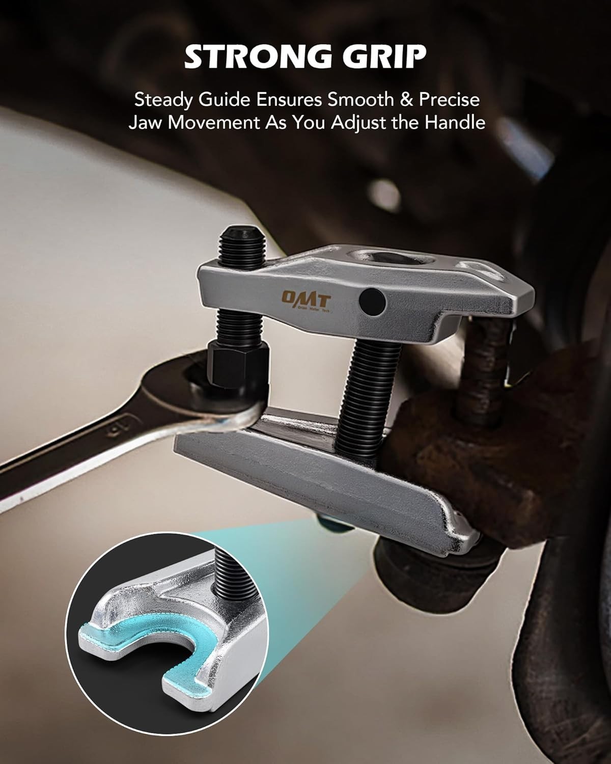 Professional Quality Pitman Arm and Tie Rod Puller Set for Vehicle Maintenance