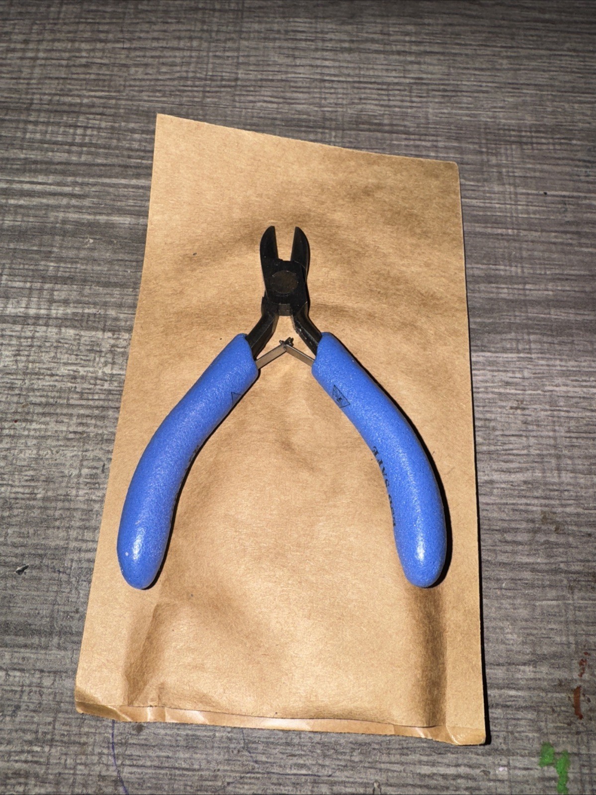 NOS Armstrong Tool USA Mini Blue CUSHION Diagonal Cutters Pliers ESD Safe 67-612