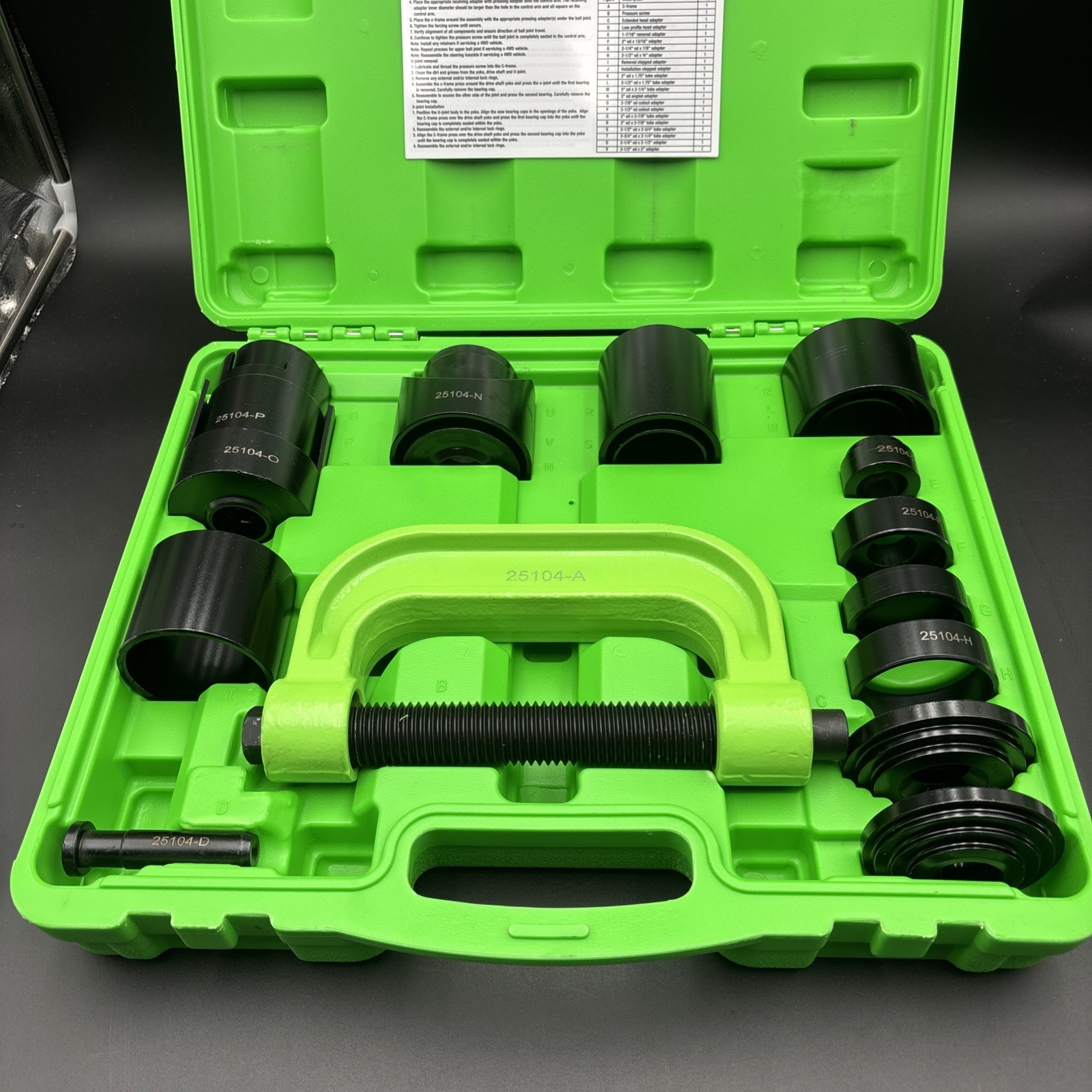 OEM TOOLS 21-Piece Upper & Lower Master Ball Joint Press Kit/Joint Puller