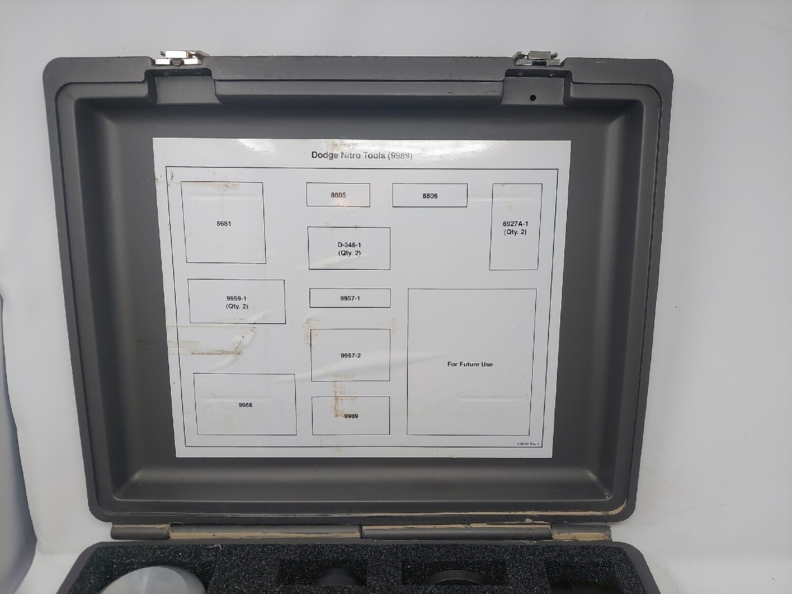 Miller Special Tools 9989 Service Tool Kit for Dodge Nitro Complete Set Case