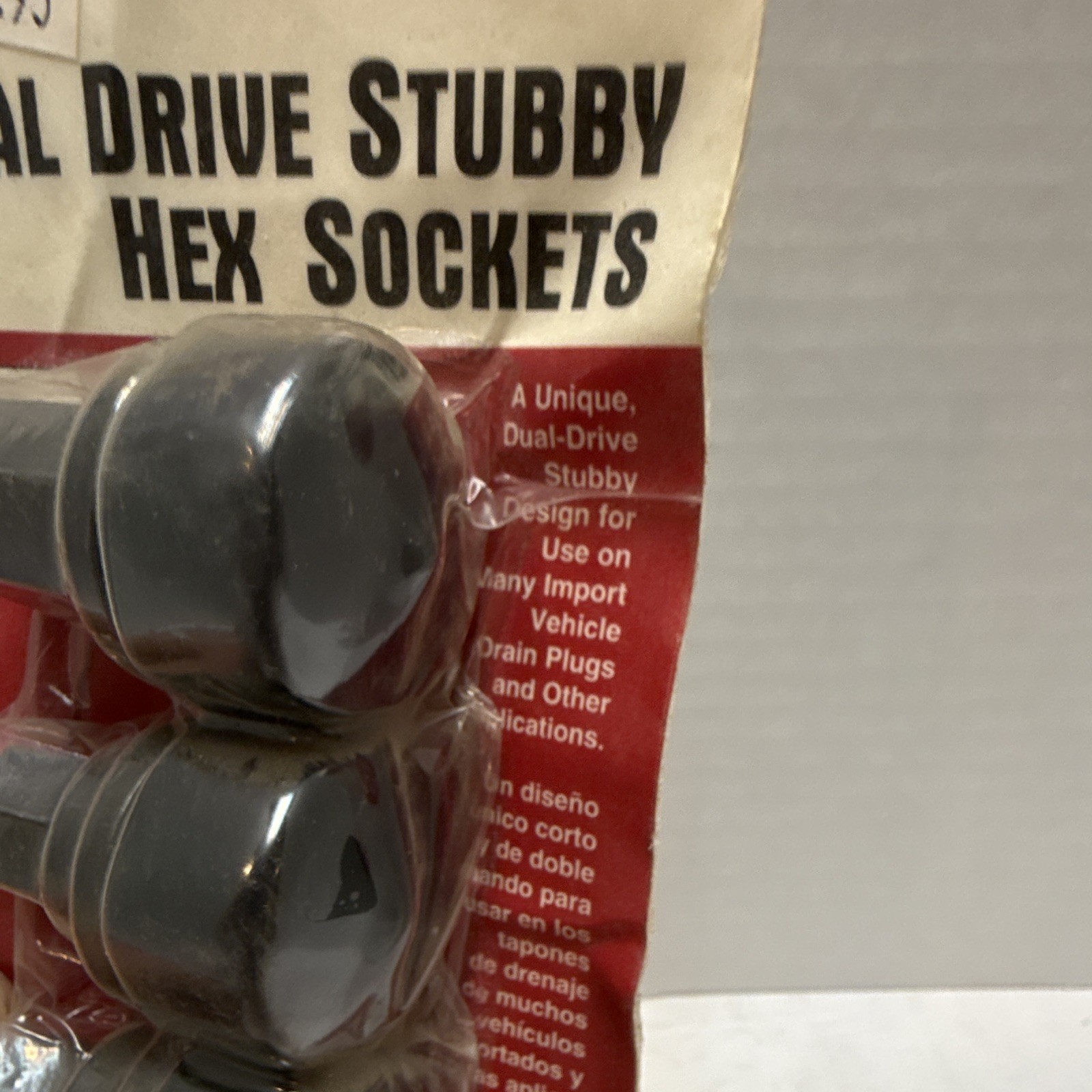Lisle 69000 Dual Drive Stubby Hex Sockets 10mm, 12mm, 14mm, 17mm New