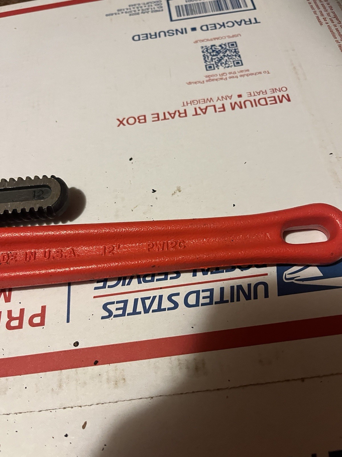 Snap On Tools PW12C Adjustable 12” Pipe Wrench Lightly Used Nice One 👍