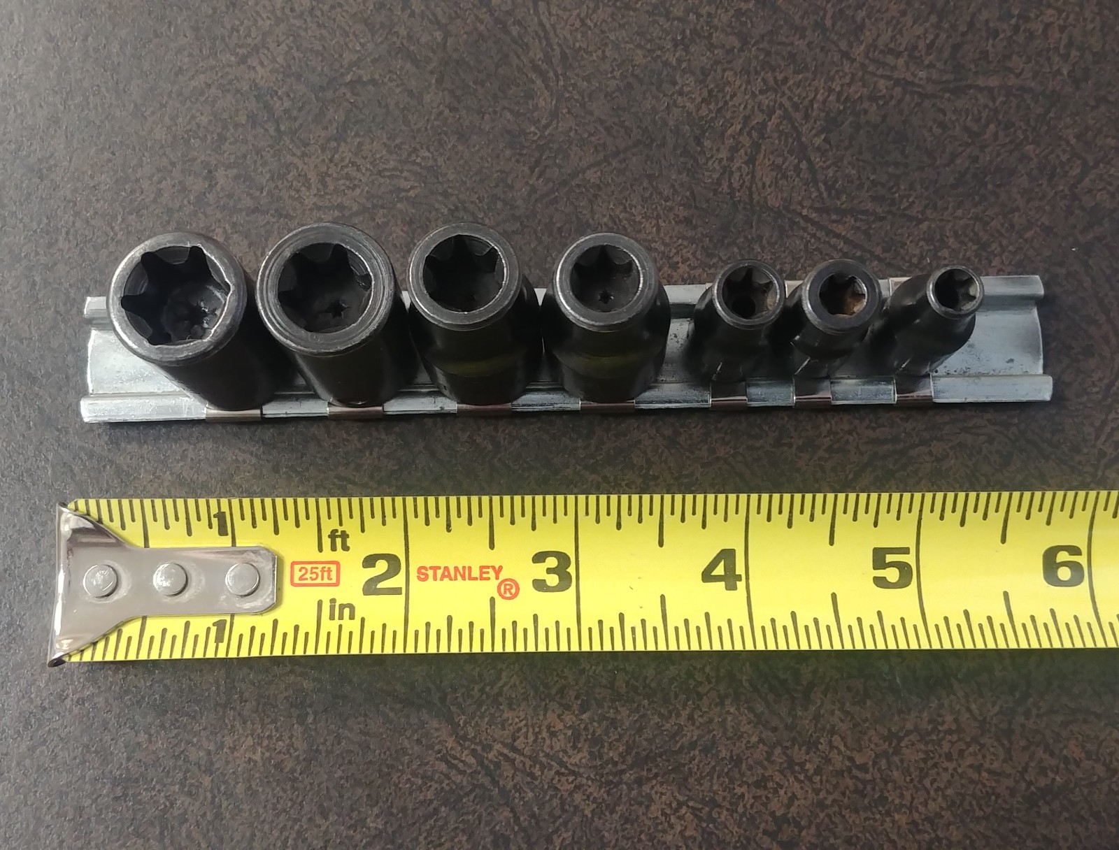 Cornwell Tools 7pc External Torx Star Impact Socket Set E16, 14, 12, 10, 8, 7, 6