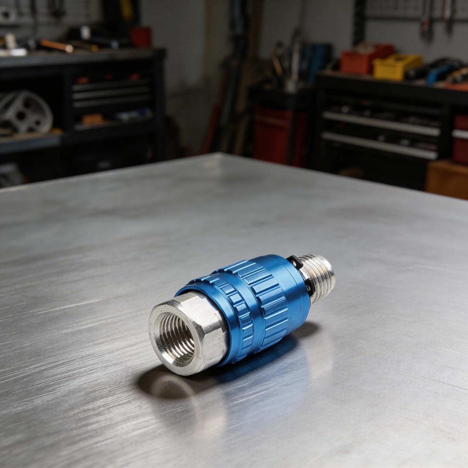 Hexagonal Shape Air Flow Control Valve 1 4 Inch Thread for Pneumatic Tools