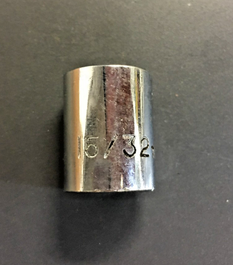 15/32″ SOCKET, 6 POINT, 1/4 DRIVE, CHROME FINISH, TAIWAN