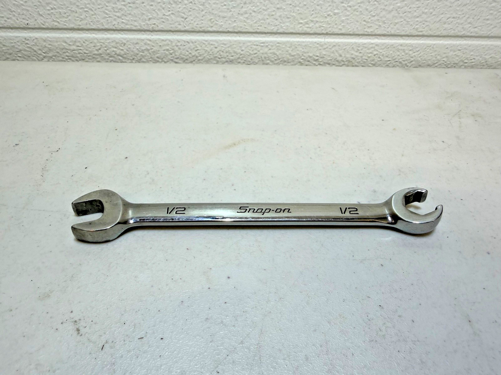 Snap On RXS16B SAE 1/2 Open End / Flare Nut Wrench Used Free Shipping