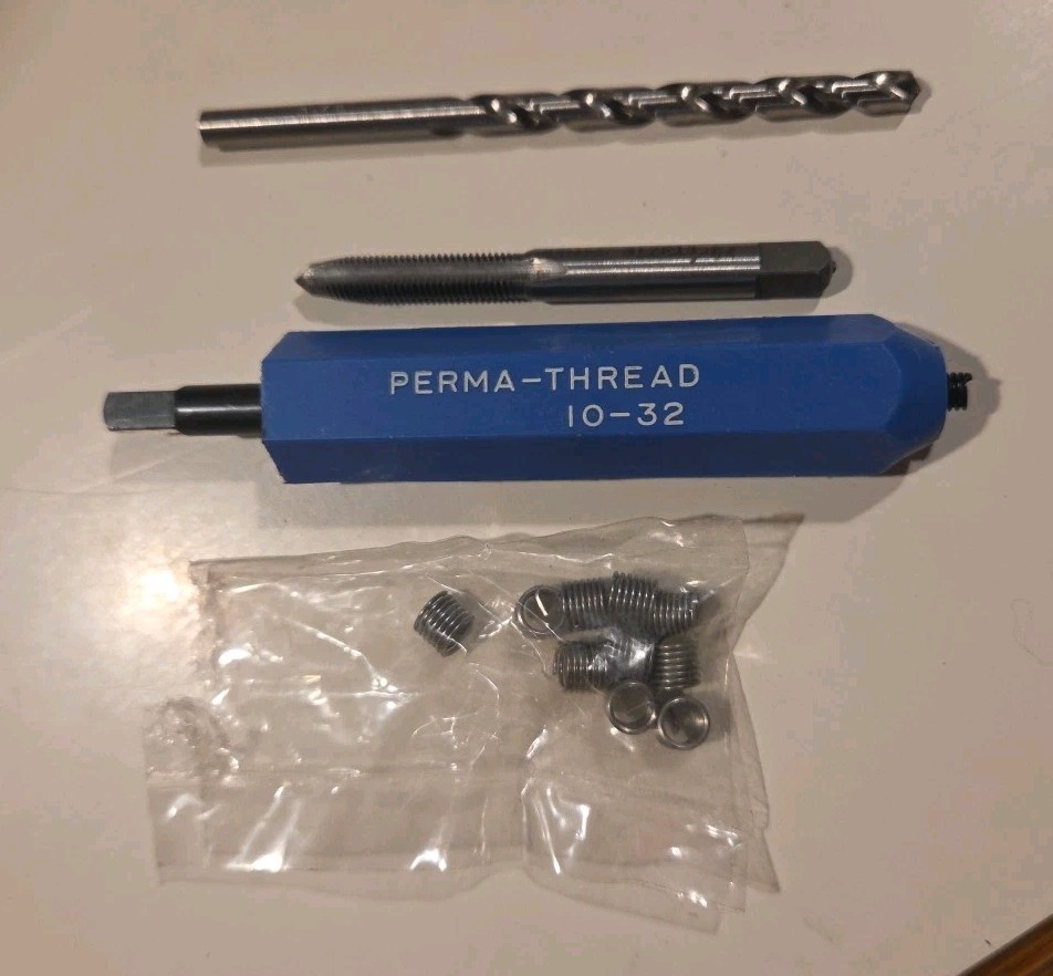10-32 NF Thread Repair Kit, Perma Coil 1208-201, USA, Fits Heli, (10) Inserts