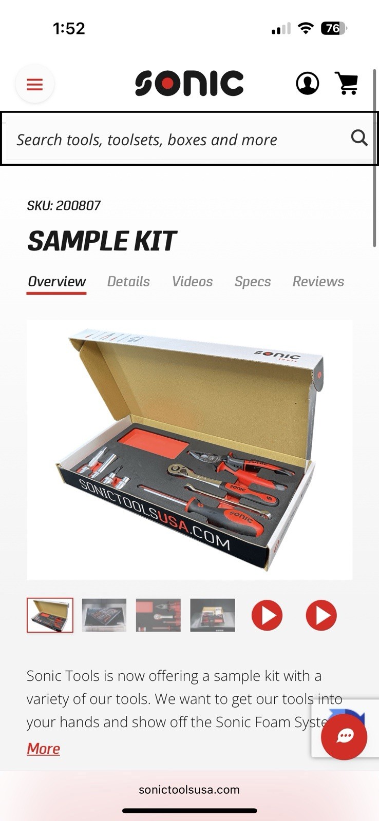 Sonic Tools Sample Set