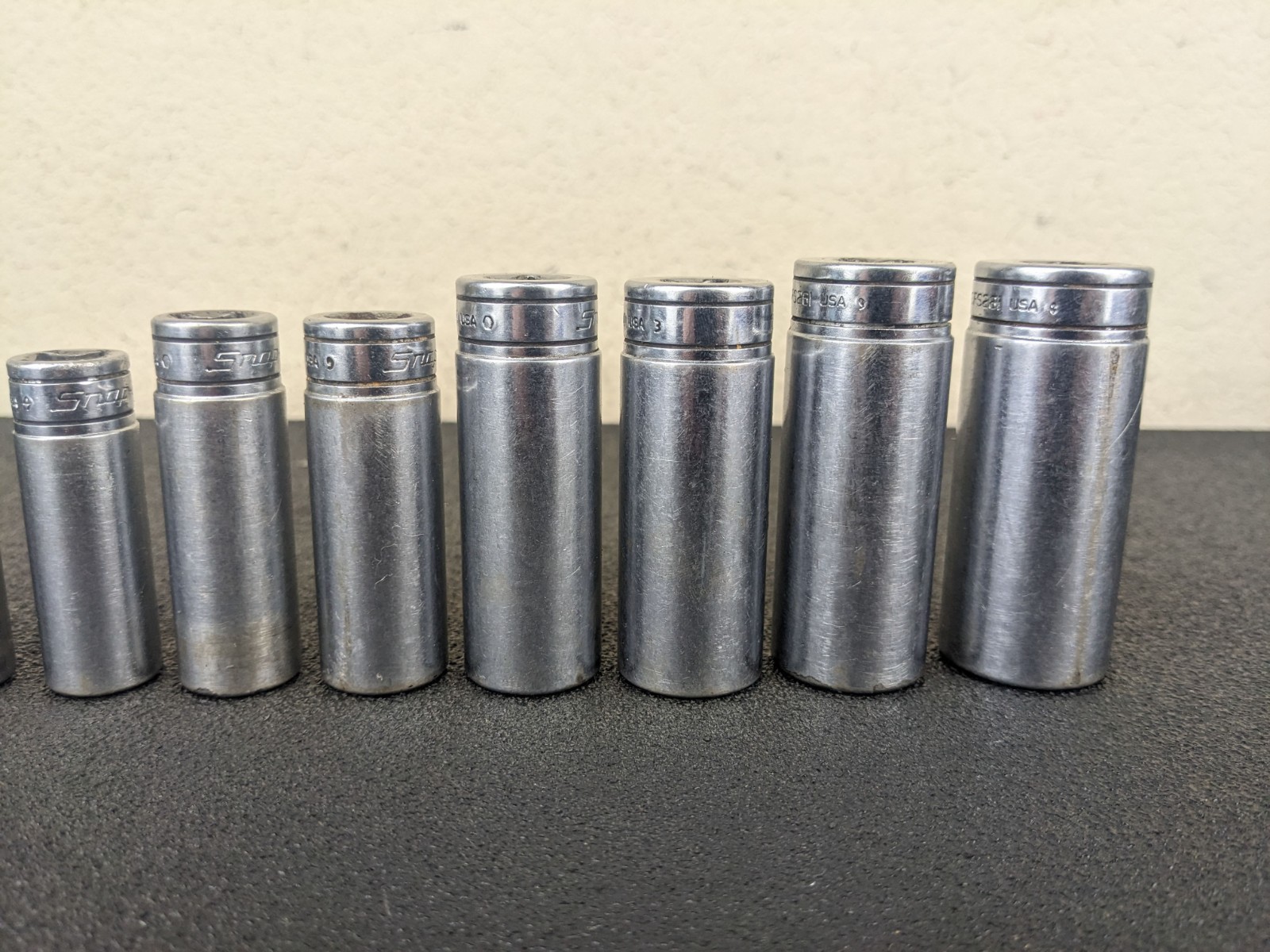 #bj202 Snap on Tools 211SFSY 3/8″ Drive Deep Chrome Socket Set Socket Set