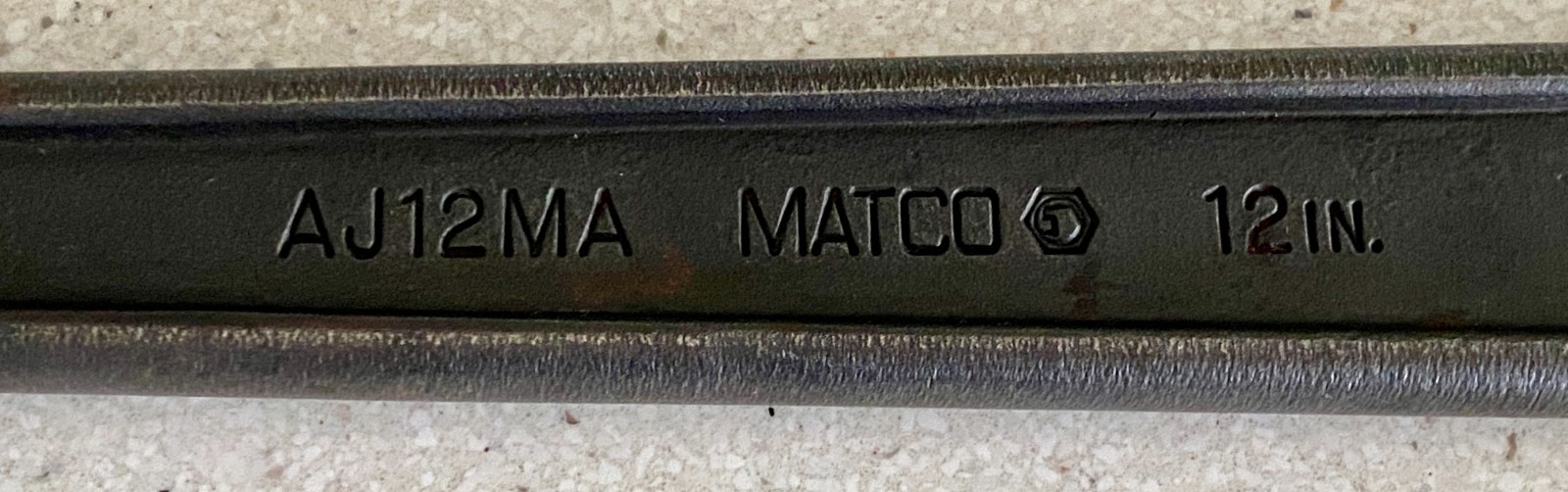 Matco Tools AJ12MA 12 Inch Adjustable Wrench Used 12″