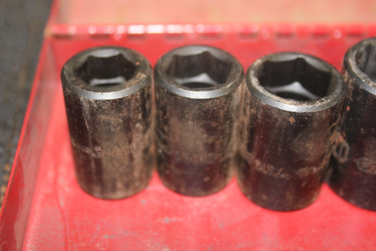 ALLEN 7Pc 1/2″ Dr Impact Socket Set 9/16″,5/8″,11/16″,7/8″,13/16″,1″,1-1/16″#997