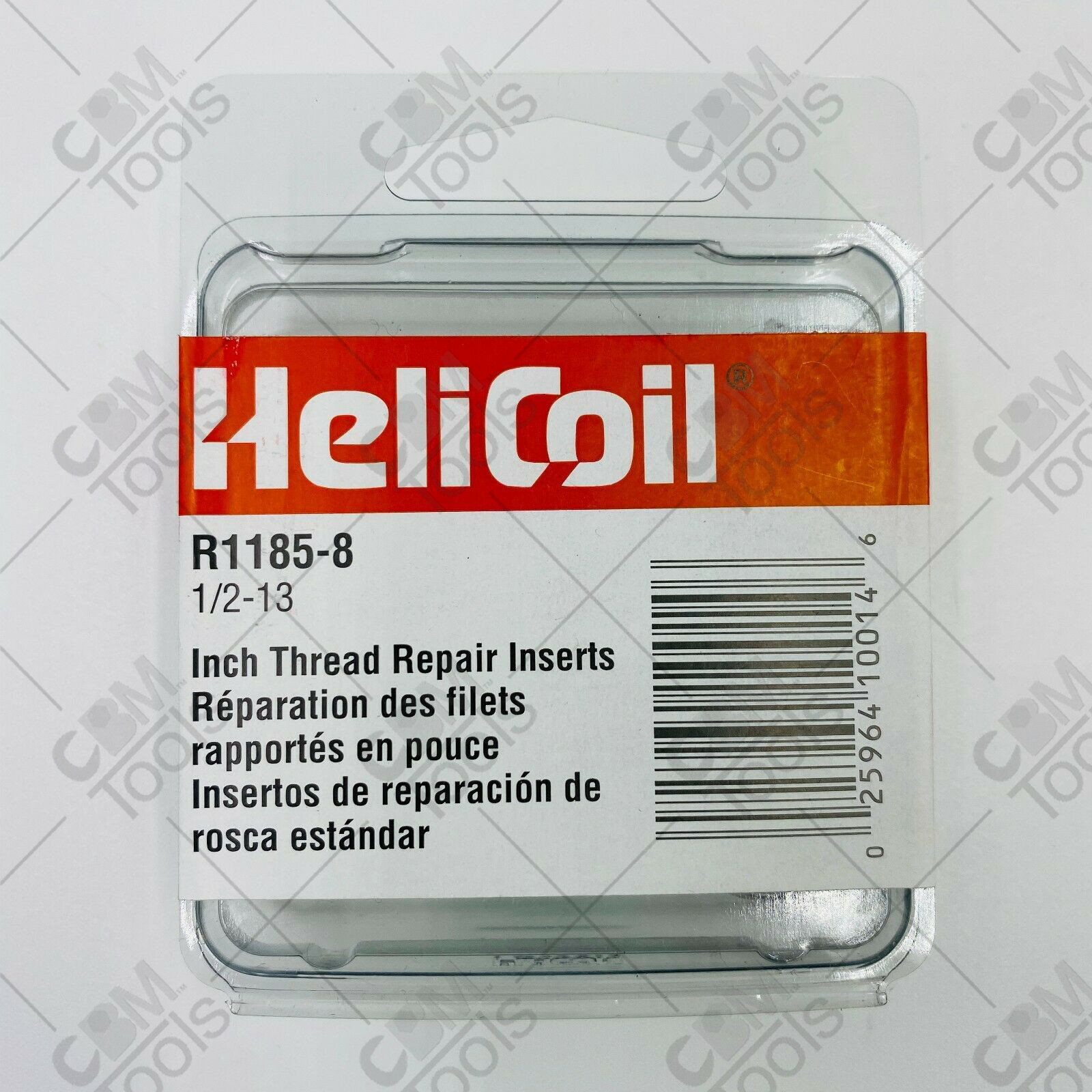 HeliCoil Thread Repair Inserts 1/2-13 Inch 6 Pack R1185-8 New USA Quality