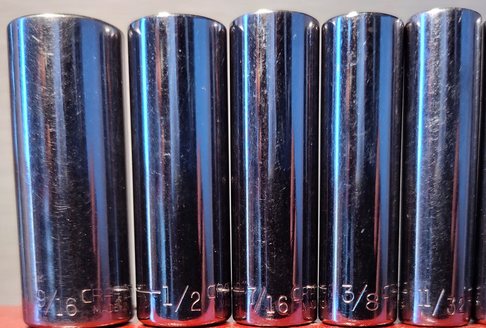 🇺🇲 CRAFTSMAN 24 pc 1/4″ Drive Socket, Extension Set : MM & SAE, Great Set