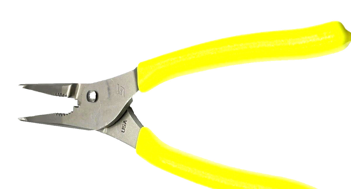 Snap-On Tools HIVIZ 9″ Soft Grip Long Nose Slip Joint Pliers LN47ACFHV USA NEW