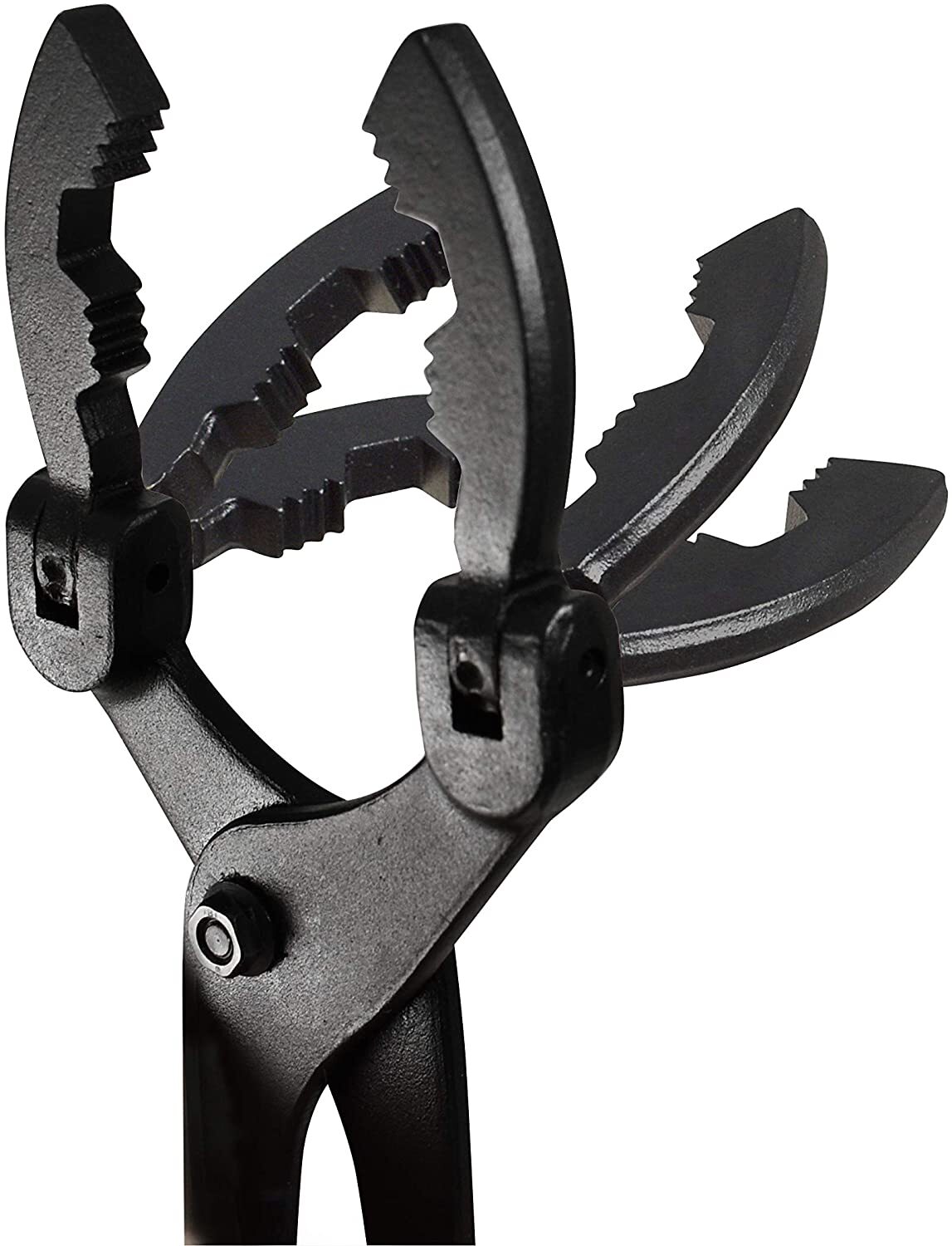 13″ Adjustable Angle Oil Filter Pliers Oil Change Jaw opening 2-1/4″ to 5-3/4″