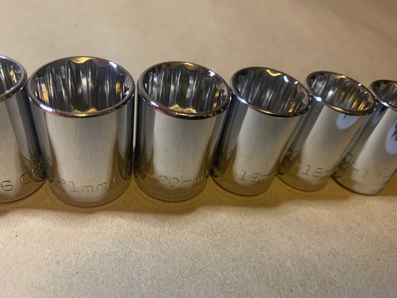 CRAFTSMAN 116 pc 1/4 3/8 1/2 Dr SAE METRIC MM 6pt 12pt ratchet wrench socket set