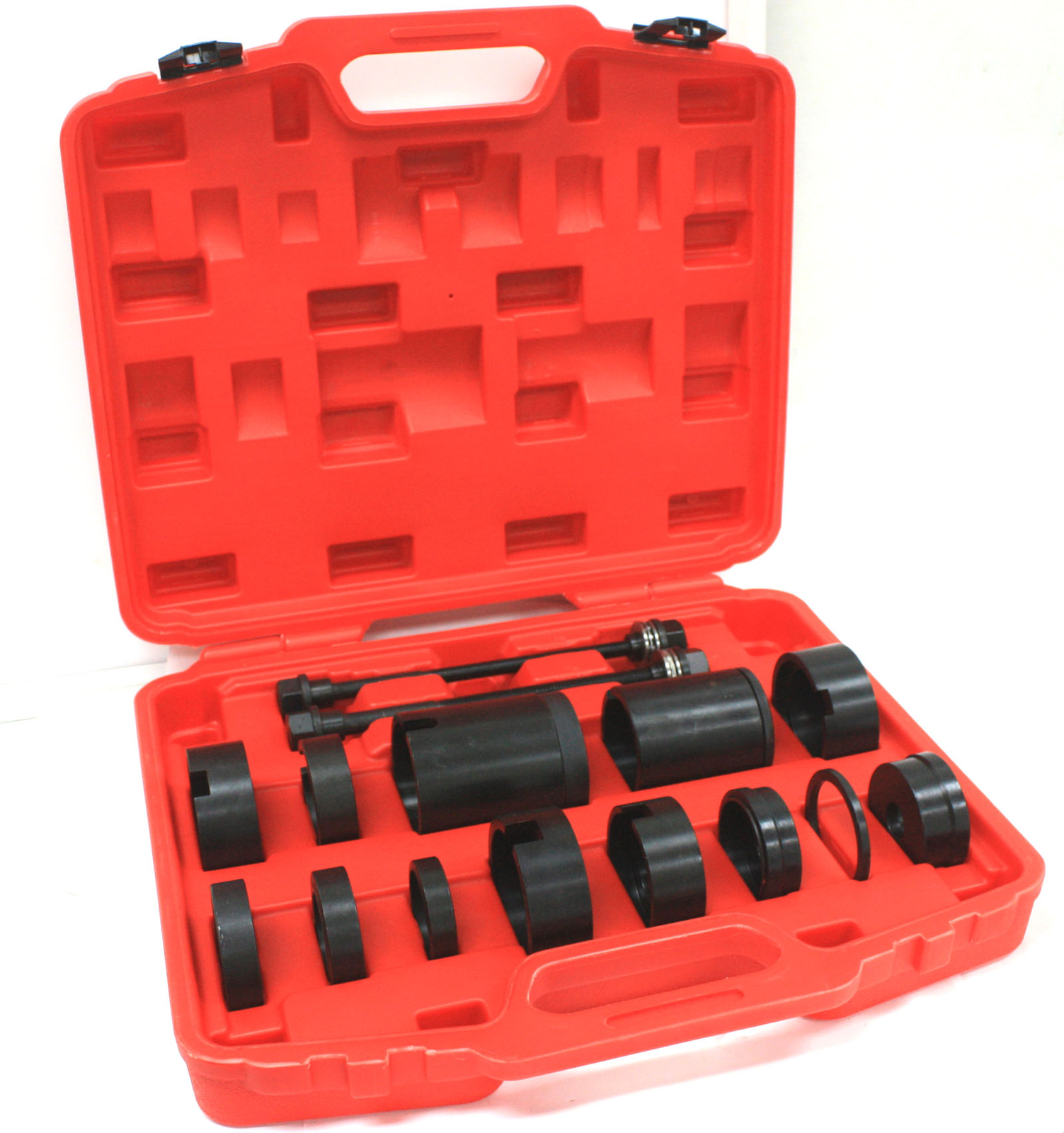 15pc Screw Pivot Bush Installer & Remover For Benz BMW Sub Frame Arm Bush Tools
