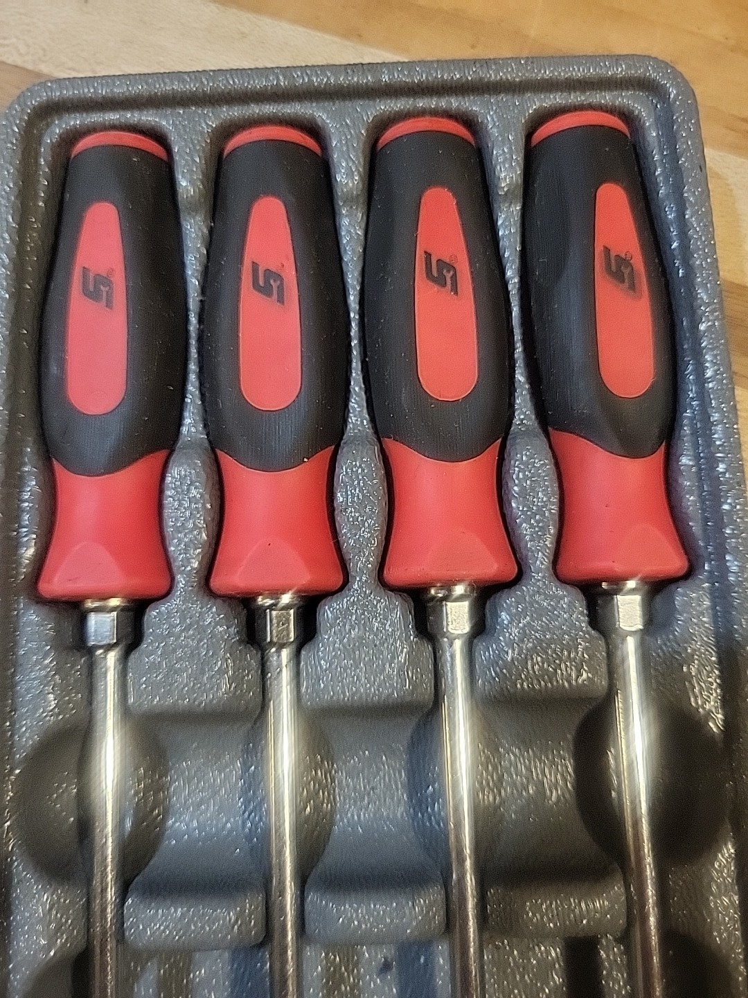SNAP ON SGDTX40B Red/BLACK Handle TORX Driver. EUC 🔥 🇺🇸