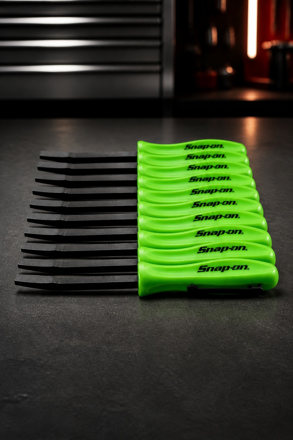 10X Green Promo SE For Snap on tools 1/4″ Shank Angled PRY BAR screwdriver +GIFT