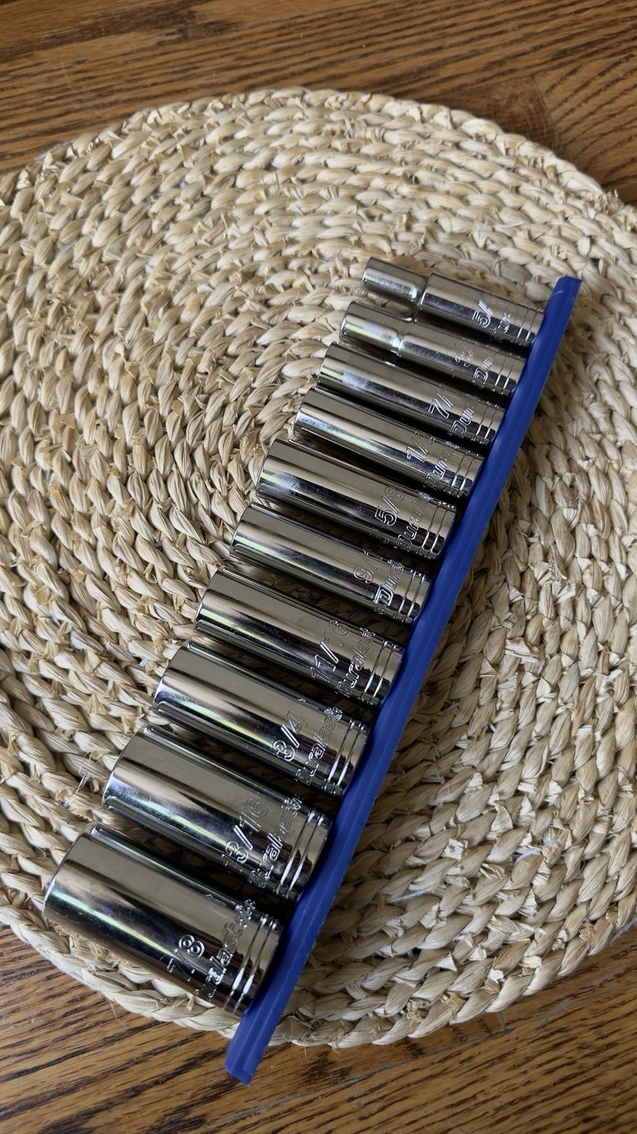 Duralast Drive SAE Deep Socket Set 10 Piece