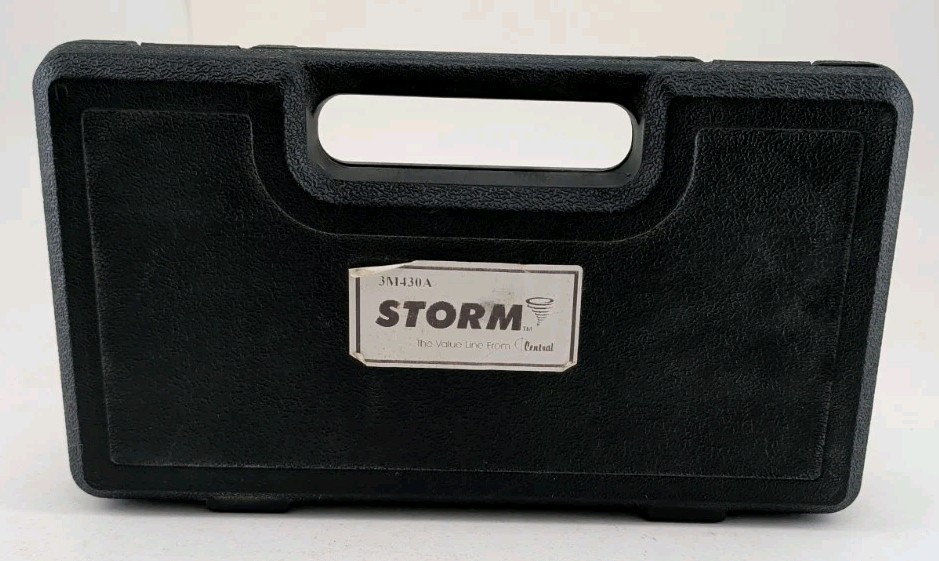 Central Tools Storm 3M430A Digital Brake Rotor Gauge Micrometer Caliper w Case