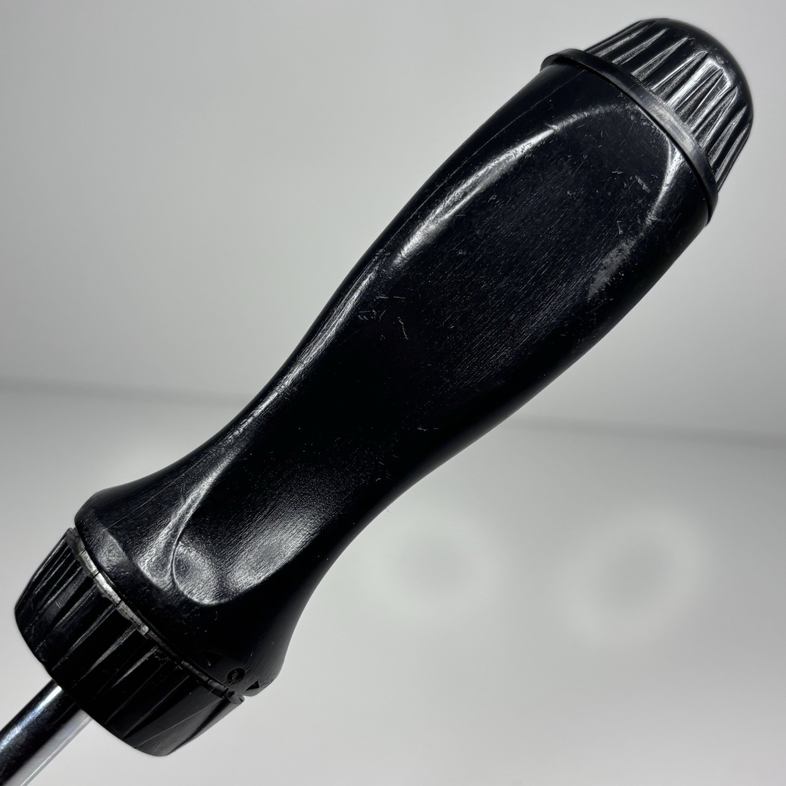 Snap On Tools TMR4 1/4″ Drive Ratcheting Spinner Handle 9” Black Hard Handle USA