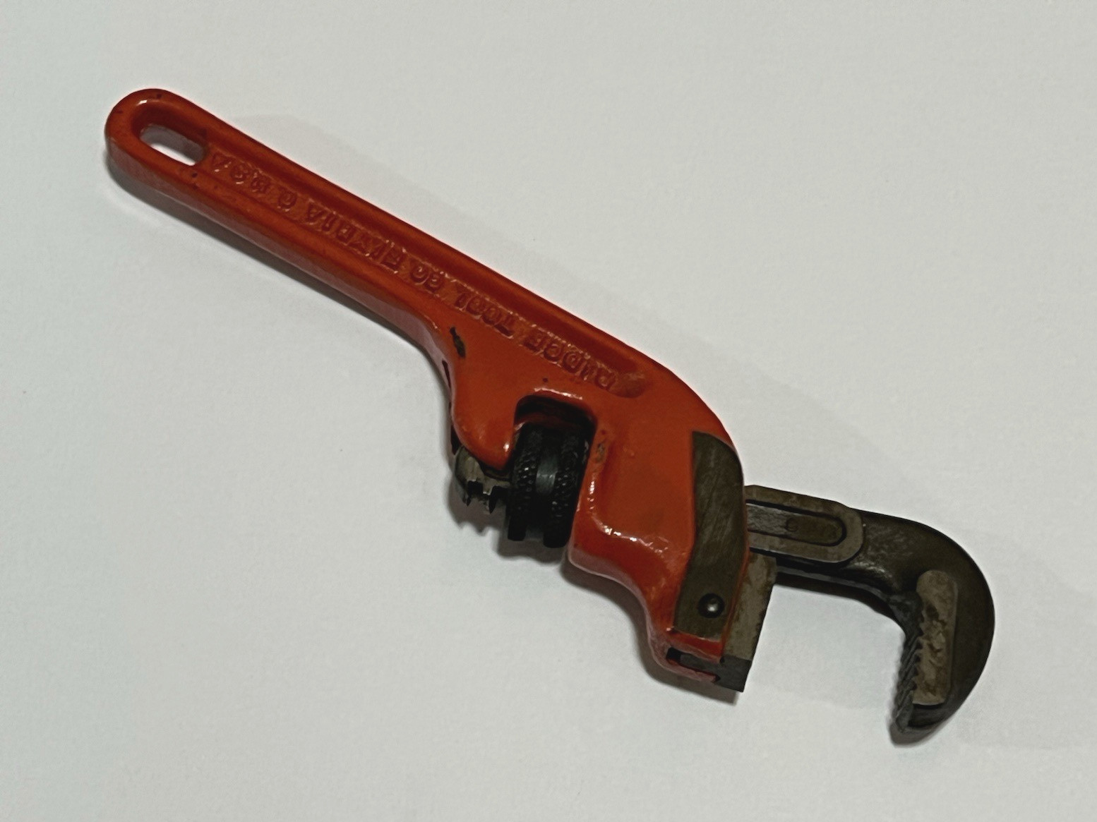RIDGID E6 Ridge Tool Co 6″ Heavy Duty End Pipe Wrench USA NICE