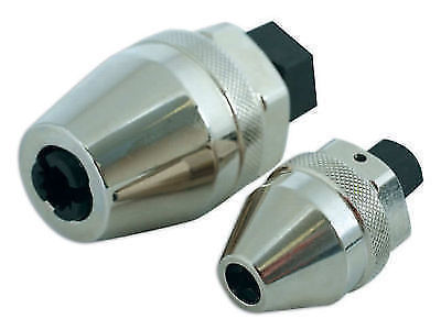 Laser Tools 2Pce Stud Impact Stud Extractors 1/4 Drive 1-6mm + 3/8 Drive 6-12mm