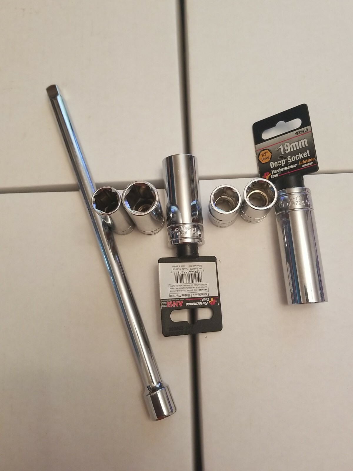 Wilmar Performance Tool W38150 3/8″ Dr. 10″ Ext. , W38316 3/8″ 1/2″,…