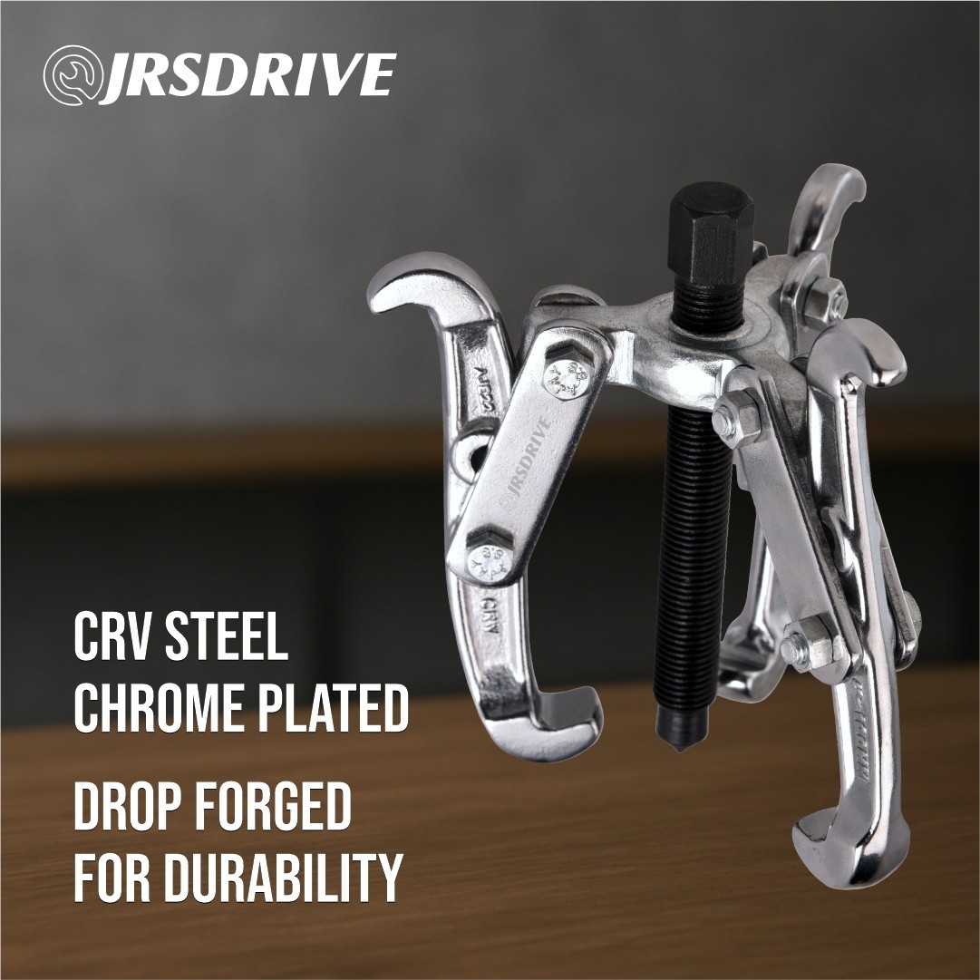 Jrsdrive 3 leg bearing puller Set of 4, 3″ ,4″ ,6″ and 8″ size