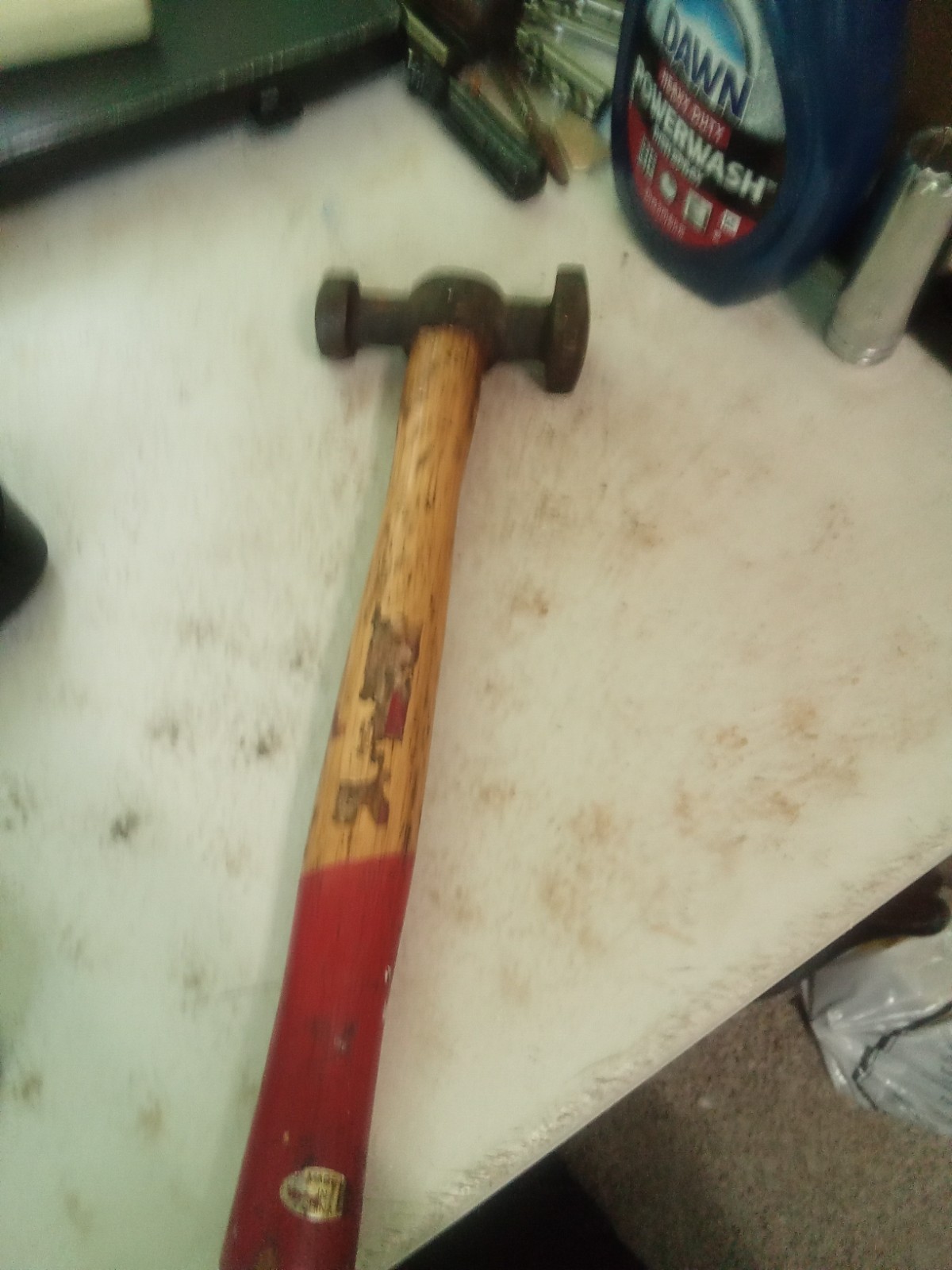 Vintage Auto Body Repair Hammer – Round and Square Heads
