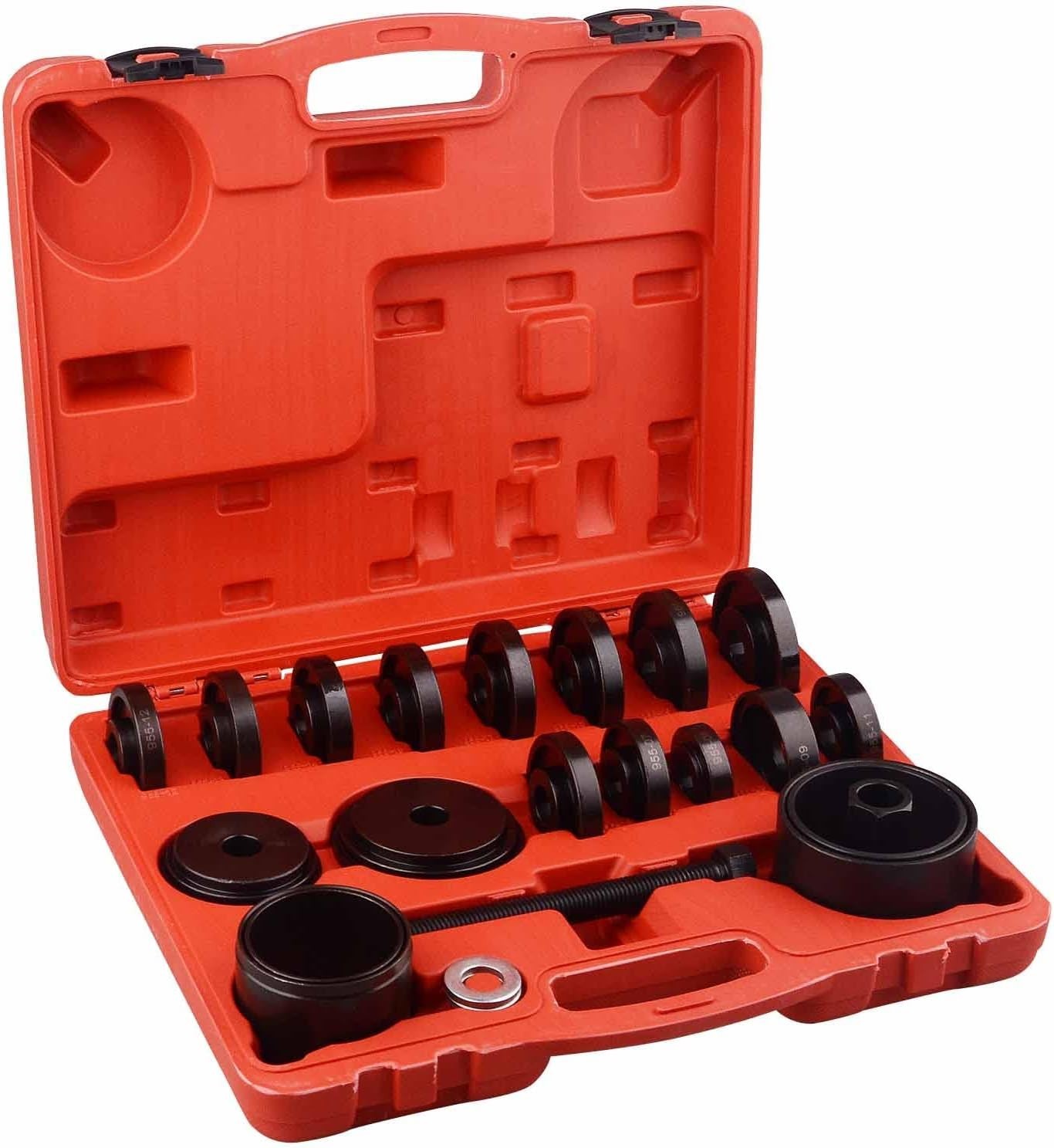 Complete 23-Pcs FWD Bearing Press Kit – Heavy-Duty Steel for Vehicles & Trucks