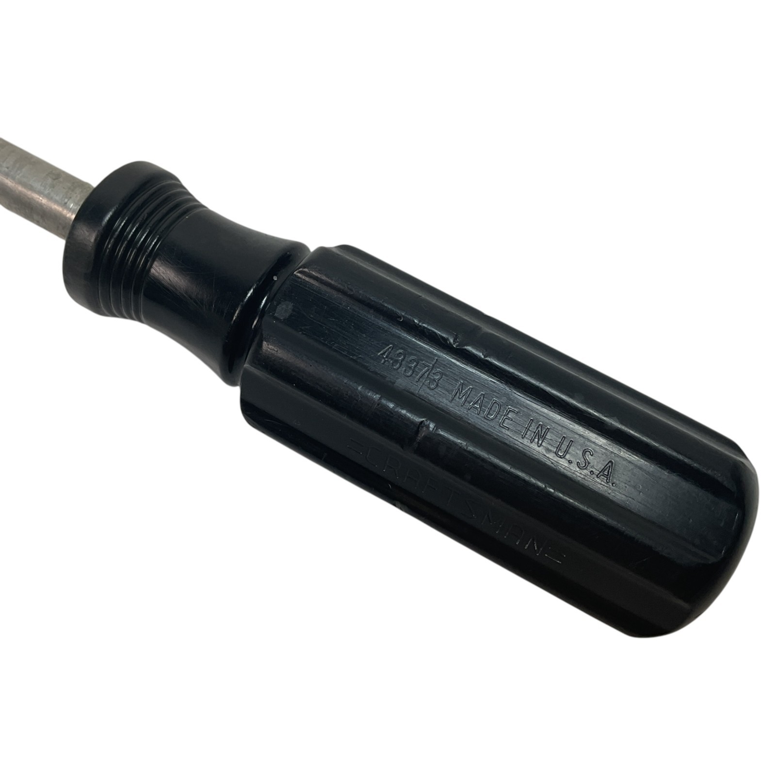 Craftsman 43373 1/4″ Magnetic Hex Bit Driver Screwdriver USA Hand Tool Black