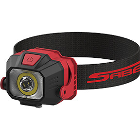 ATD SABER 200 Lumen Spotlight/Floodlight Rechargeable Headlamp Head Light #80446