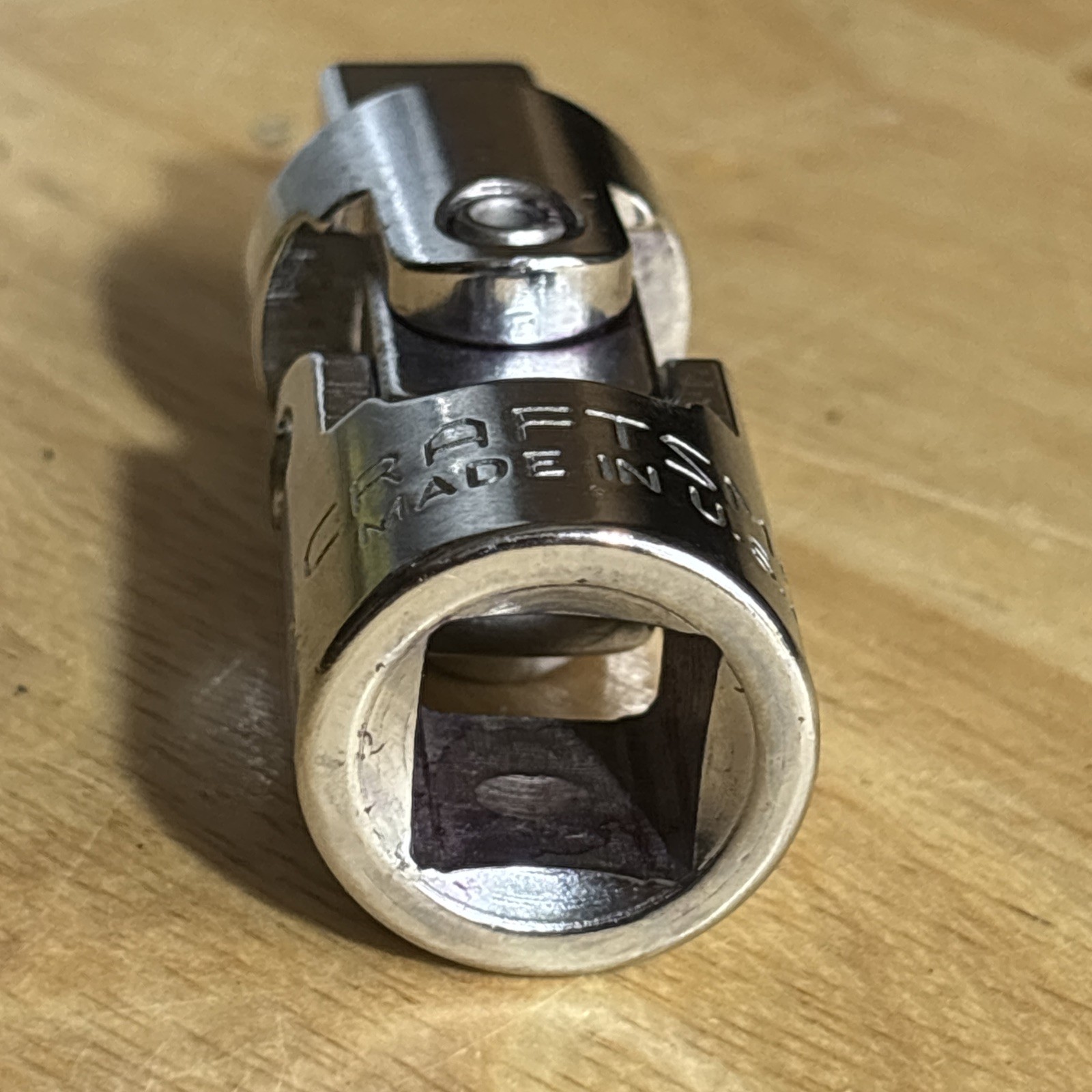Craftsman Universal Joint Swivel Socket Adapter 1/2″ Drive V 4425 Vtg USA