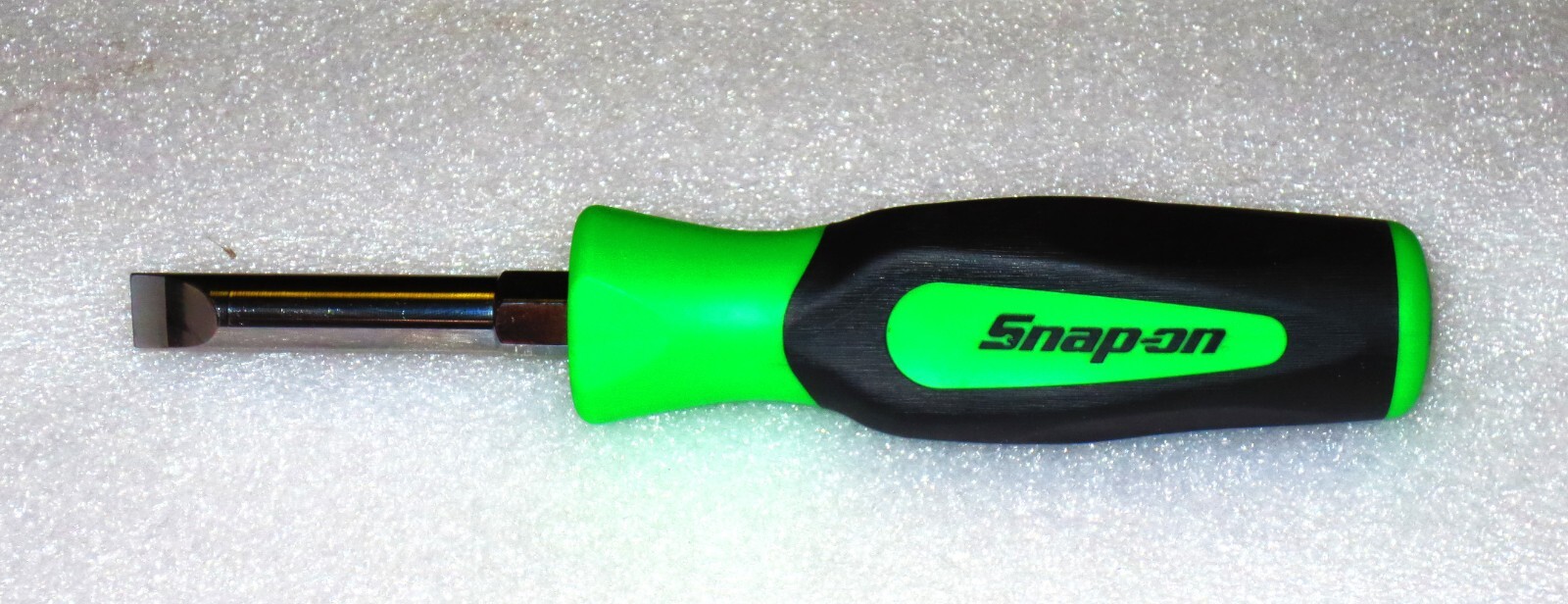 *NEW* Snap-on SGD155 Large Marine Aircraft FLAT SLOTTED Plug Screwdriver GREEN