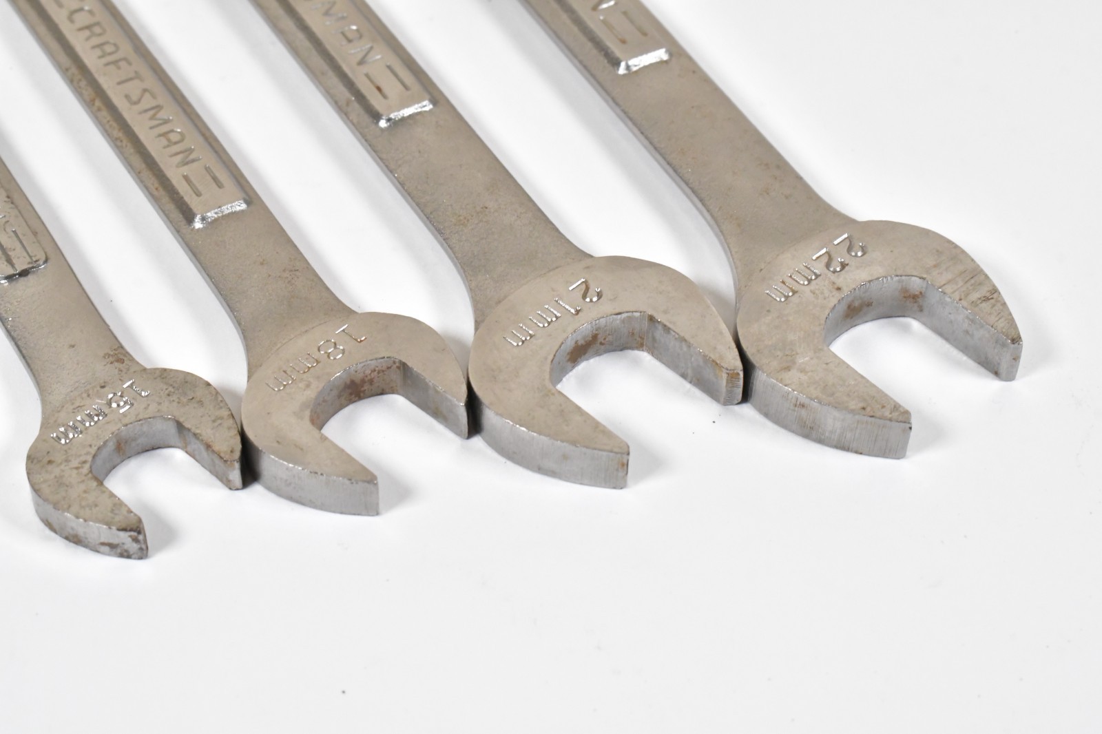 6x Craftsman Metric Wrench 10-22mm 12-Point Combination 6-Point Double Open End