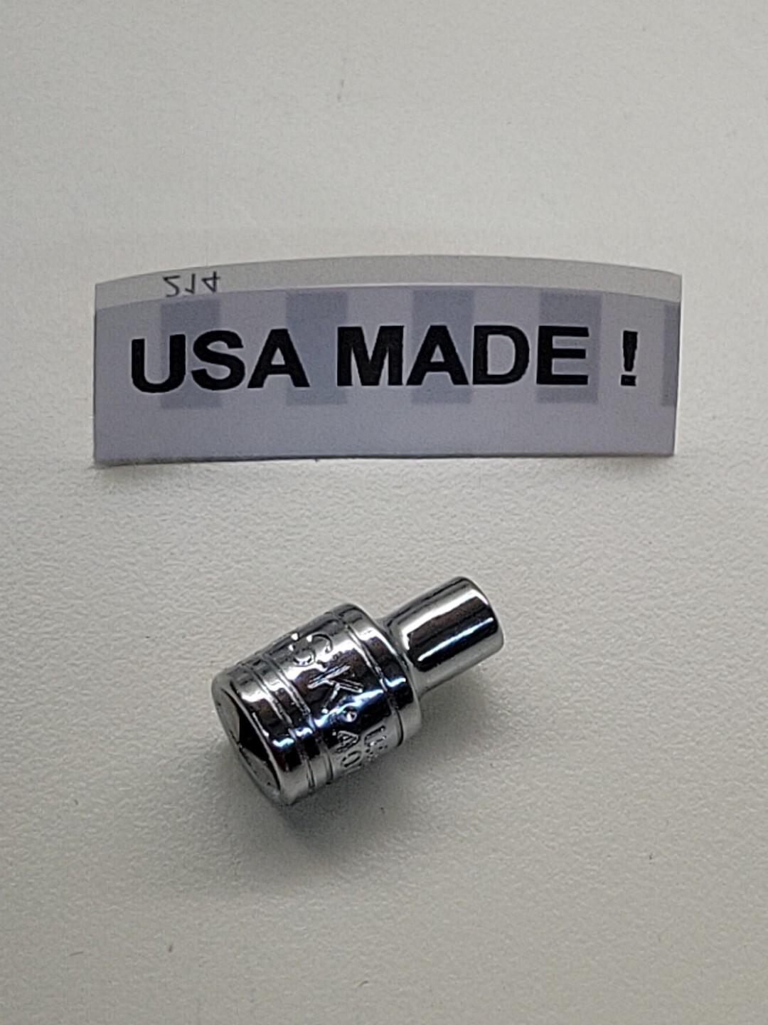 SK Hand Tools 40701 4mm 6pt 1/4″ Drive Standard Metric Chrome Socket *USA*