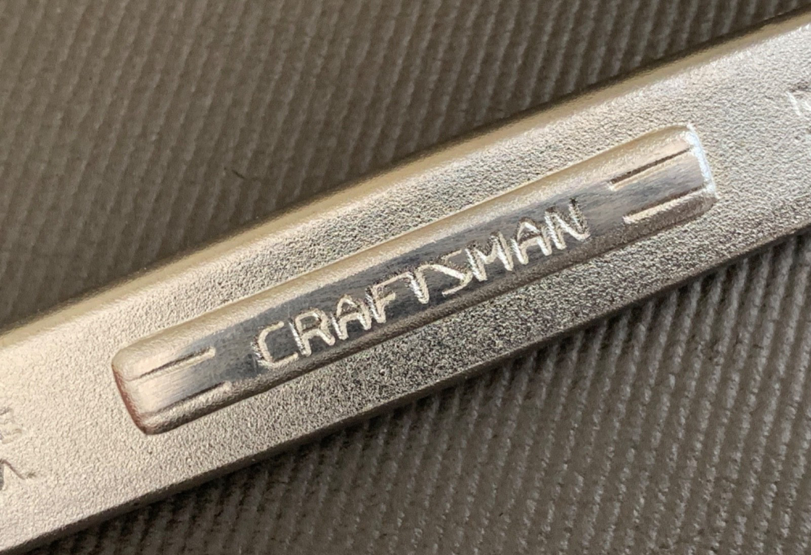 Vintage Craftsman Double Box End Ratcheting Wrench 1/2″ x 9/16″ Made USA