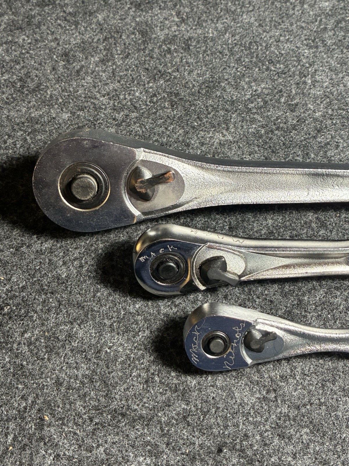 CRAFTSMAN *USA* 1/4″, 3/8″, & 1/2″ DRIVE 3-PIECE RATCHET SET 44807, 44811, 44809