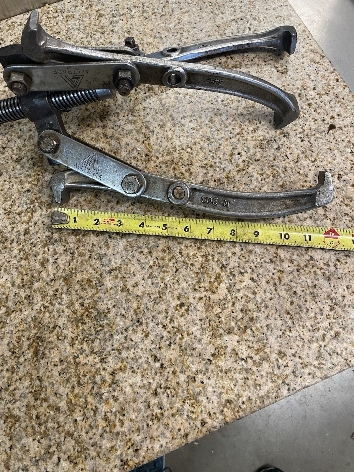 Alltrade Large 8 Inch 3 Jaw Inside Outside Professional Puller